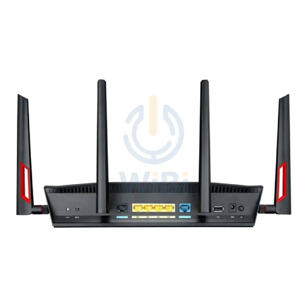 ASUS (DSL-AC88U) AC3100 Wi-Fi Gigabit Modem Router - 5GHz (1734 Mbps) / USB 3.0 / Gigabit WAN / Gigabit LAN Networking
