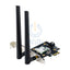 ASUS (PCE-AX3000) Dual Band PCI-E Wi-Fi 6 Adapter - 5GHz (2402 Mbps) / PCI-E Networking Products > Wireless USB Network