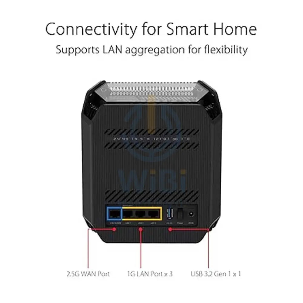 Asus ROG Rapture GT6 Gaming Mesh System - Black Accessories > Other Accessories > Gaming Zone