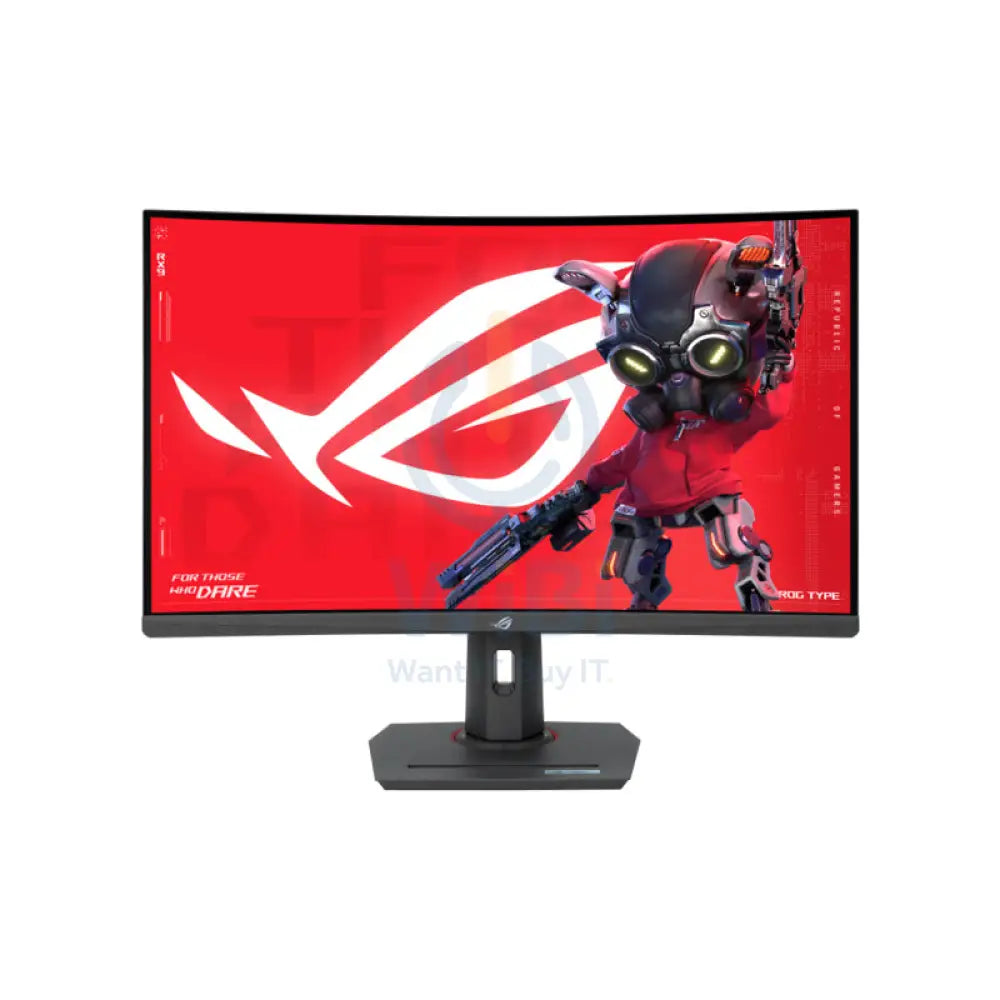 ASUS ROG Strix XG32WCMS - 32’’ WQHD / 1ms / 280Hz / USB-C/HDMI/DP - Curved Gaming Monitor Monitors & Projectors >