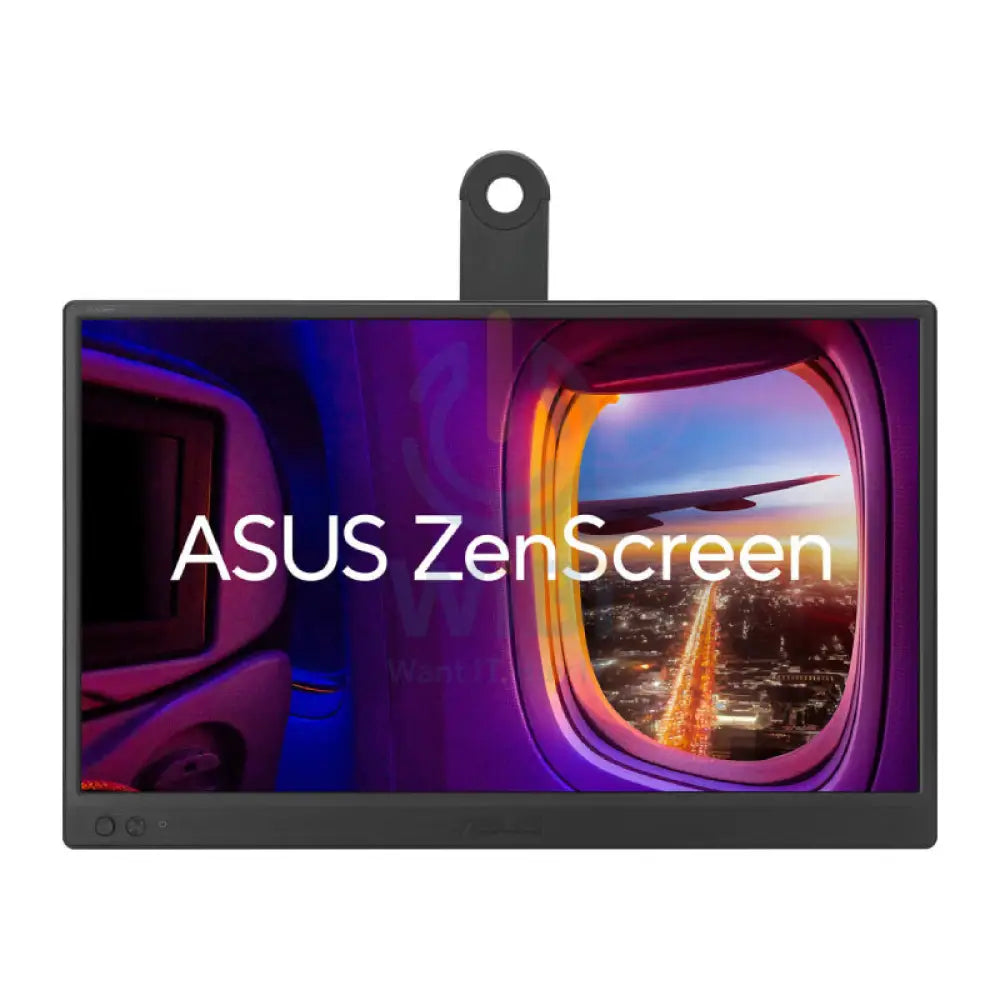 ASUS ZenScreen MB169CK Portable USB Monitor - 16’’ FHD / 5ms / 60Hz / USB-C/Mini HDMI - Portable Monitor Monitors &
