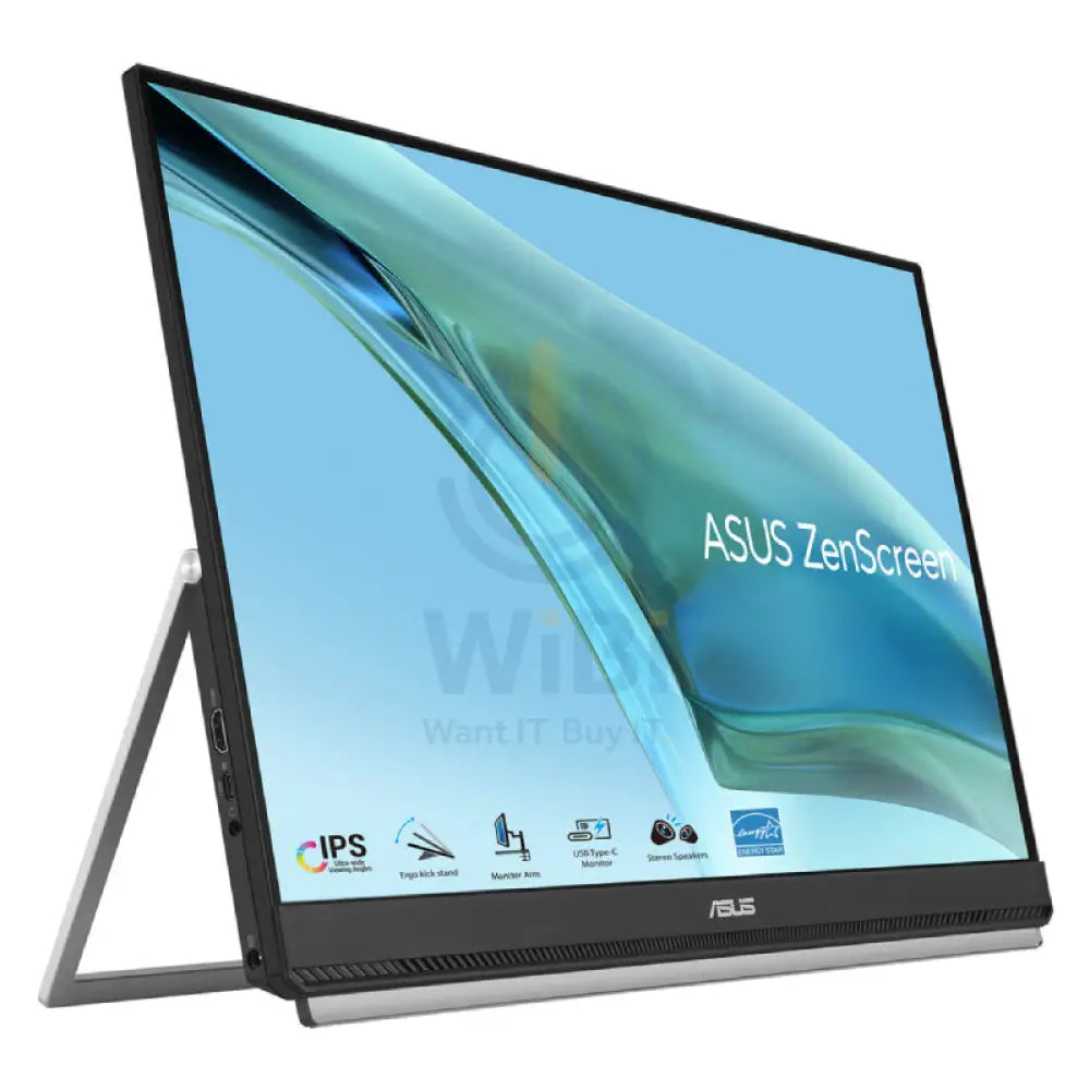 ASUS ZenScreen MB249C portable monitor - 24’’ FHD / 5ms / 75Hz / USB-C/HDMI 1.4 - Portable Monitor Monitors &