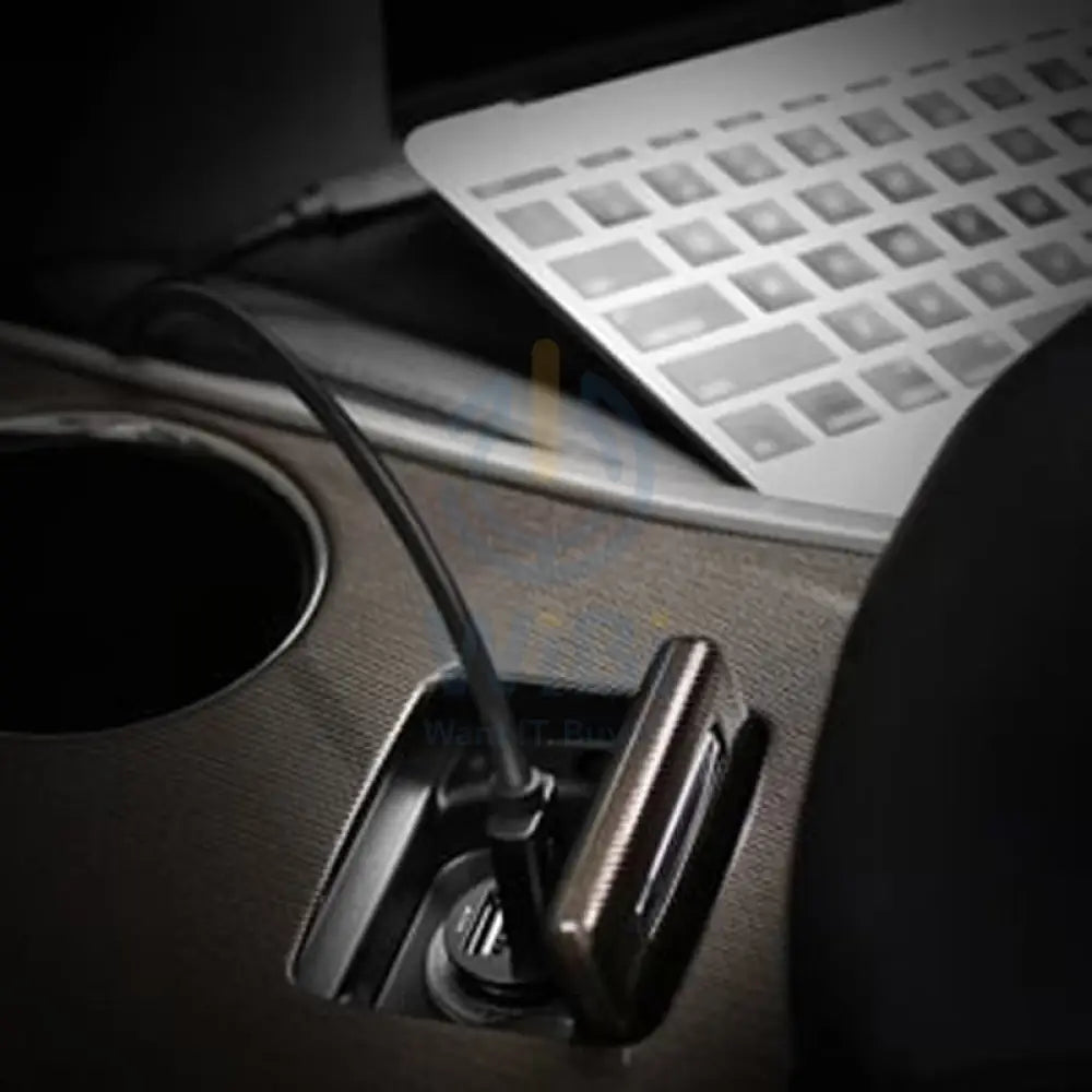 AUKEY 24W Duo-port Ultra Small Car Charger - Black Accessories > Power Adapters