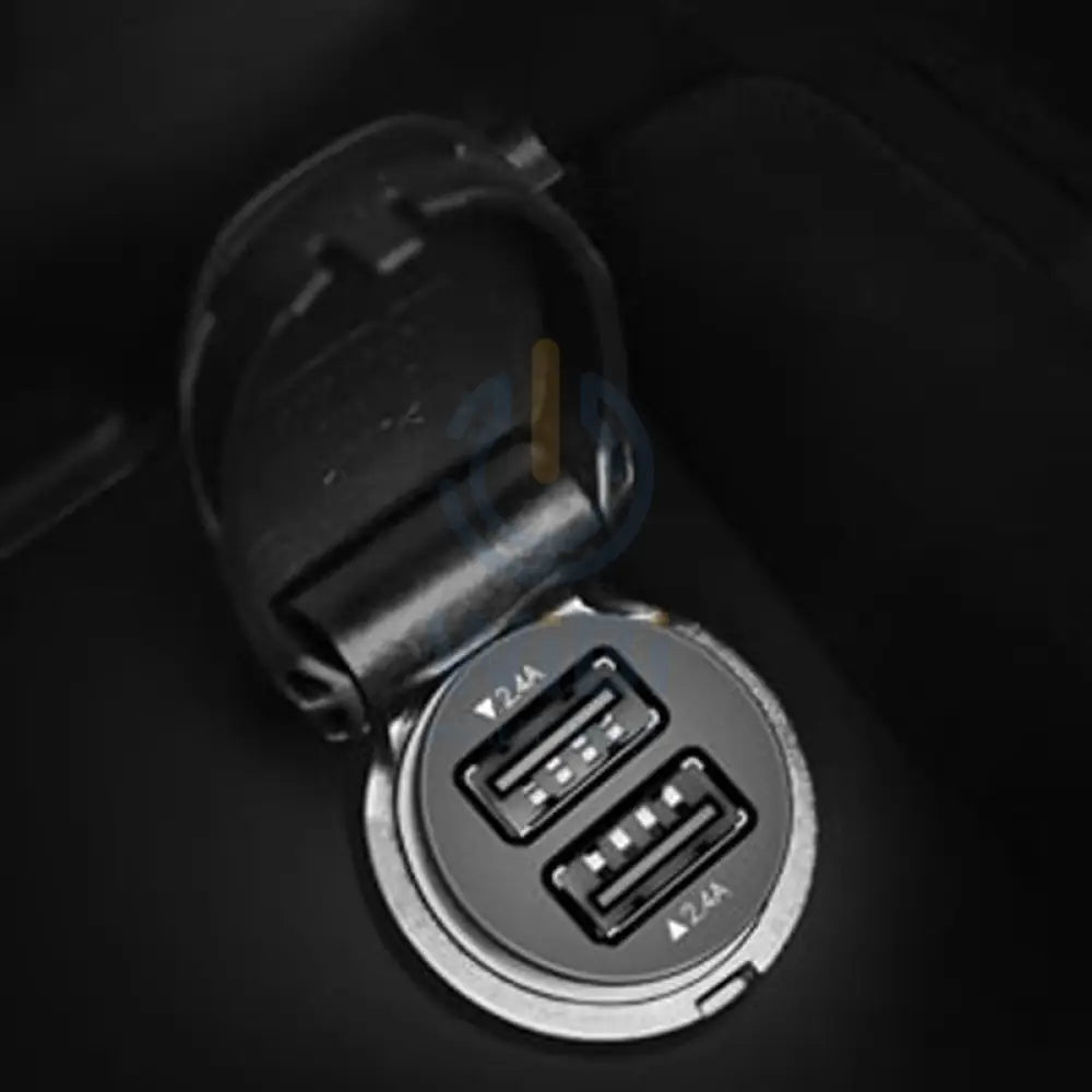 AUKEY 24W Duo-port Ultra Small Car Charger - Black Accessories > Power Adapters