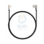 AUKEY 90 Degree Braided Nylon Sync & Charge Lightning Cable (1.2m / 3.95ft) - Black Accessories > Cables & Converters >