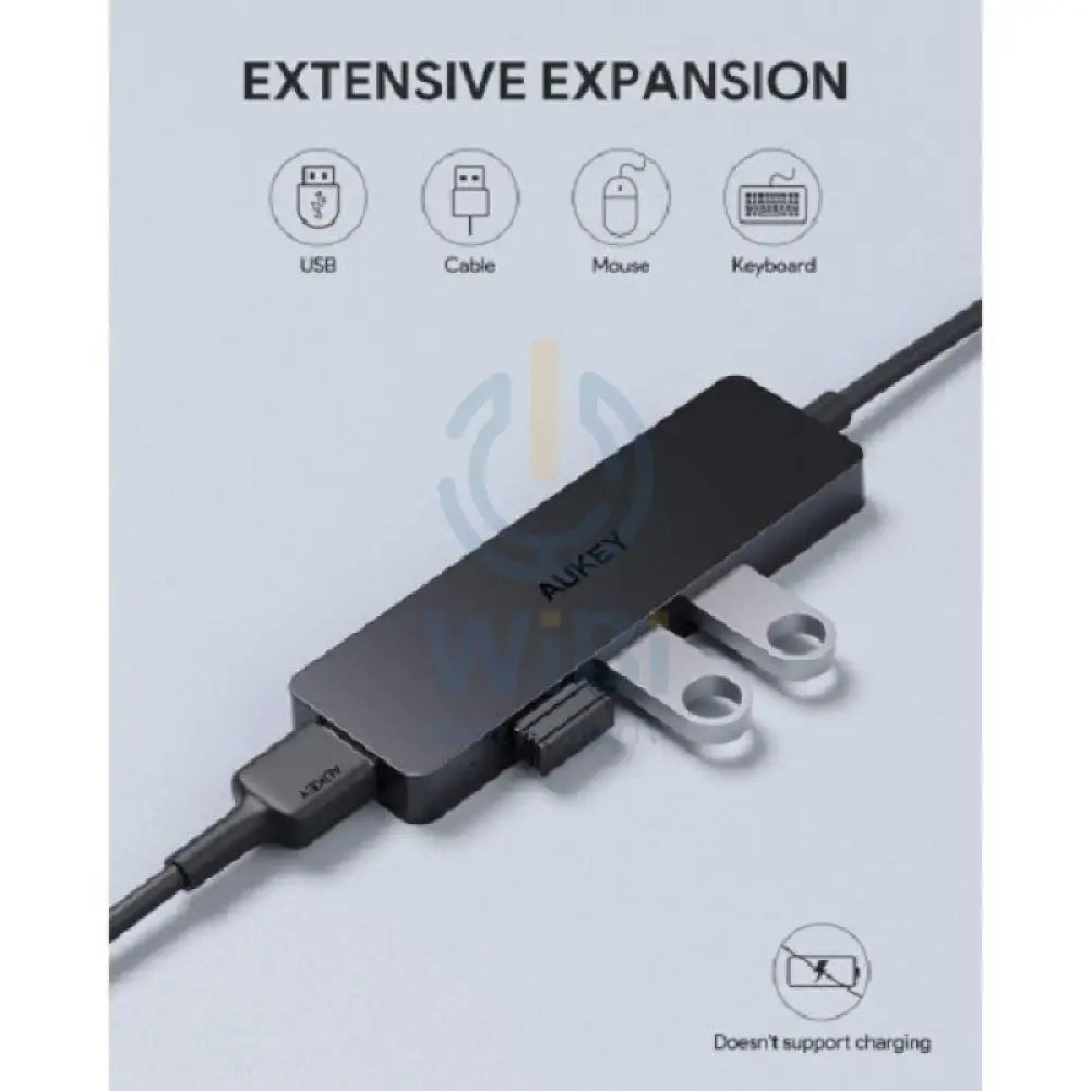 Aukey Aluminum Ultra Slim 4-Port USB 3.0 USB Hub - CB-H37 Accessories > USB Hub