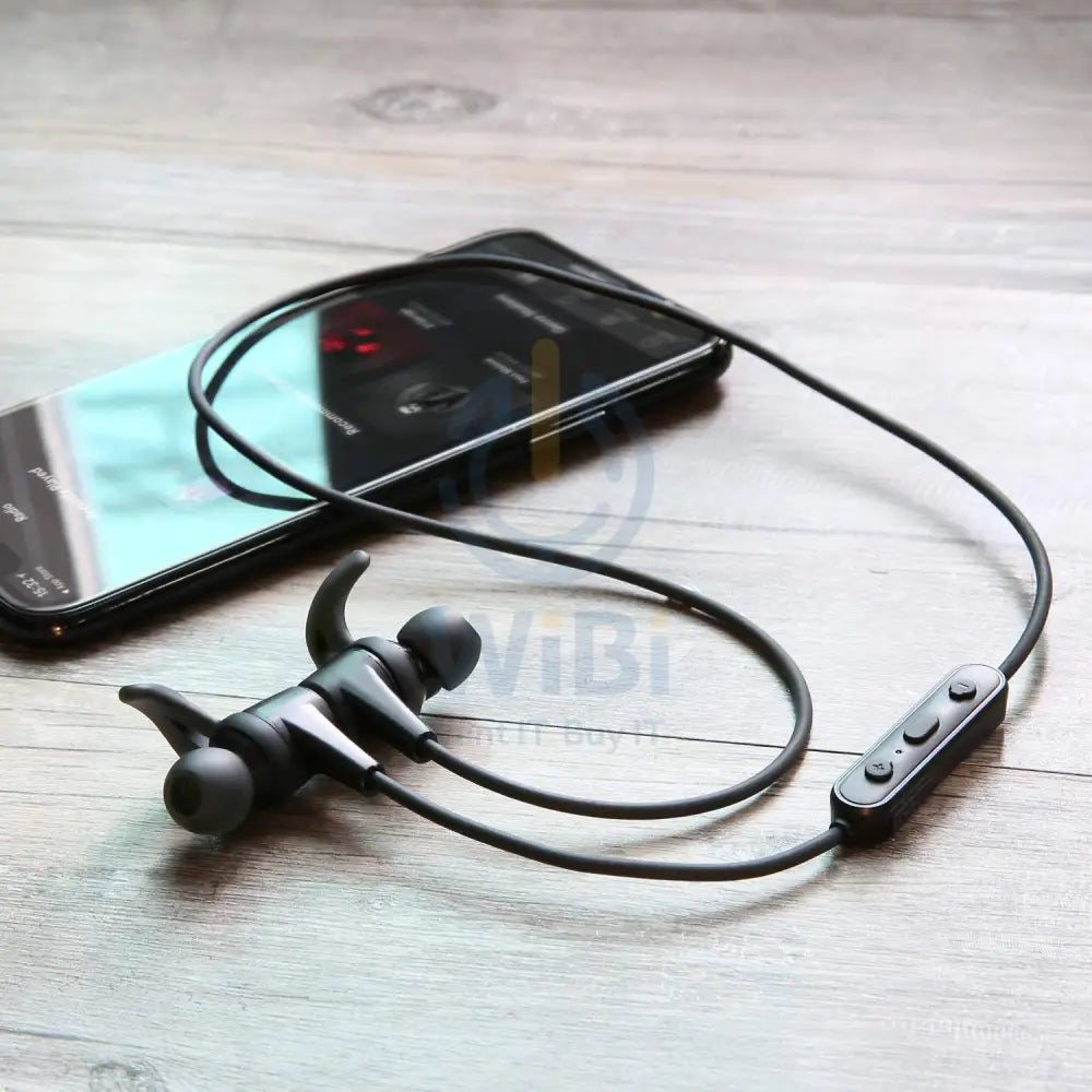 Aukey Bluetooth Earbuds with magnetic Clip - Black Accessories > Audio > Headphones