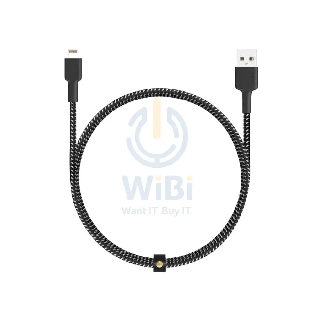 AUKEY Braided Nylon MFI Lightning Cable - 1.2m / Black Accessories > Cables & Converters > Cables > Offer Zone