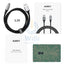 Aukey Braided Nylon USB 3.0 to USB-C Cable (1m / 3.3ft) - Black Accessories > Mobiles & Tablets > Tablets