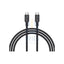 AUKEY Braided Nylon USB 3.1 Gen1 USB-C to USB-C - 2M / 60W / Black Accessories > Cables & Converters > Cables