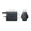 AUKEY Dual-Port Wall Charger with Dynamic Detect - 30W / Black Accessories > Power Adapters