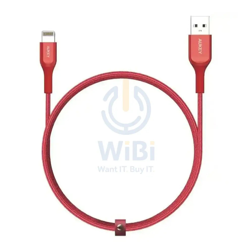 AUKEY Kevlar Core Lightning to USB-A Cable - 2m / Red Accessories > Cables & Converters > Cables > Offer Zone