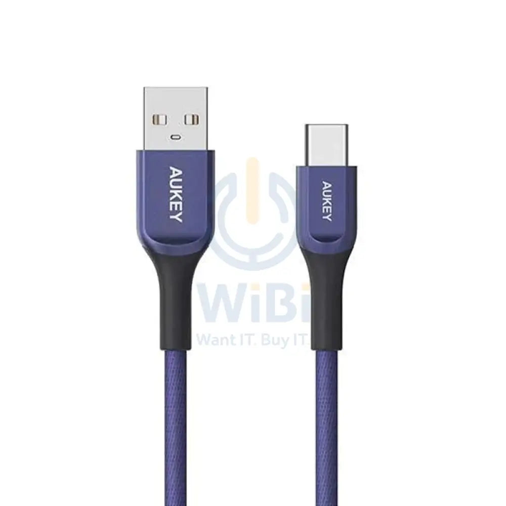 AUKEY Kevlar Core USB-A to USB-C Cable - 2m / Blue Accessories > Cables & Converters > Cables