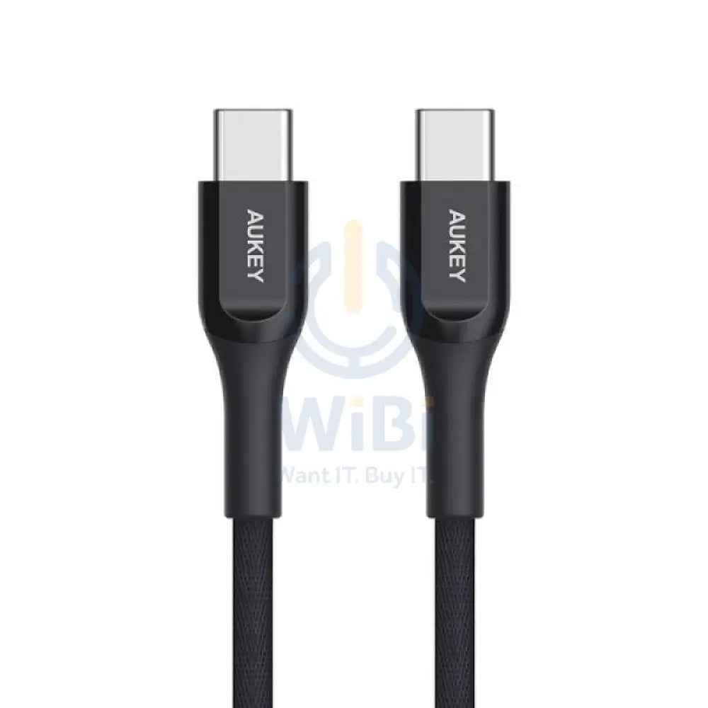 AUKEY Kevlar Core USB-C to C Cable - 1.2m / Black Accessories > Cables & Converters > Cables