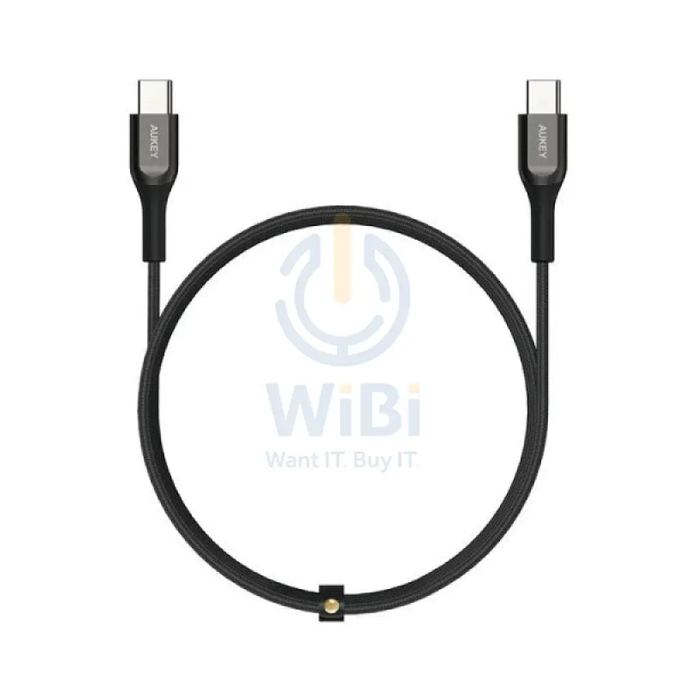 AUKEY Kevlar Core USB-C to C Cable - 1.2m / Black Accessories > Cables & Converters > Cables