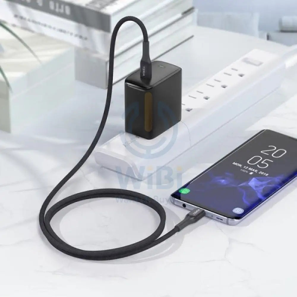 AUKEY Kevlar Core USB-C to C Cable - 1.2m / Black Accessories > Cables & Converters > Cables