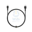 AUKEY MFI Braided Nylon USB-C To Lightning Cable - 2 m / Black Accessories > Cables & Converters > Cables > Offer Zone