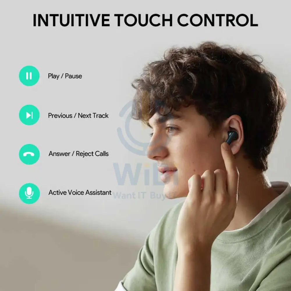 AUKEY Move Mini S True Wireless Earbuds - 5.1 / 10m / Black Accessories > Audio > Headphones