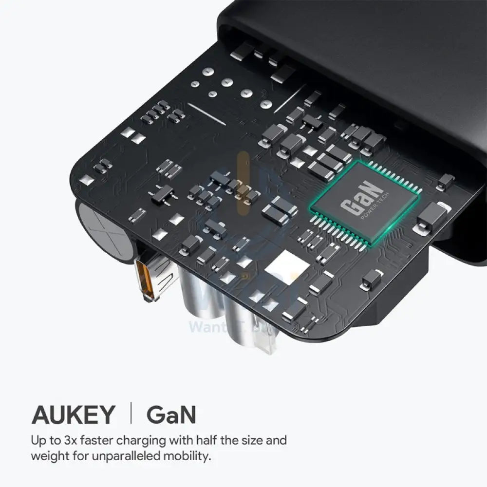 AUKEY PA-D4 Focus 60W USB-C Power Delivery Charger with GaN Power Tech Accessories > Power Adapters