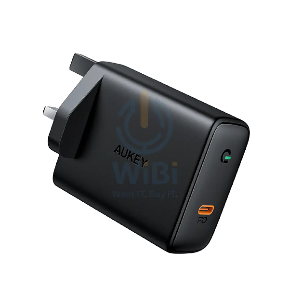 AUKEY PA-D4 Focus 60W USB-C Power Delivery Charger with GaN Power Tech Accessories > Power Adapters