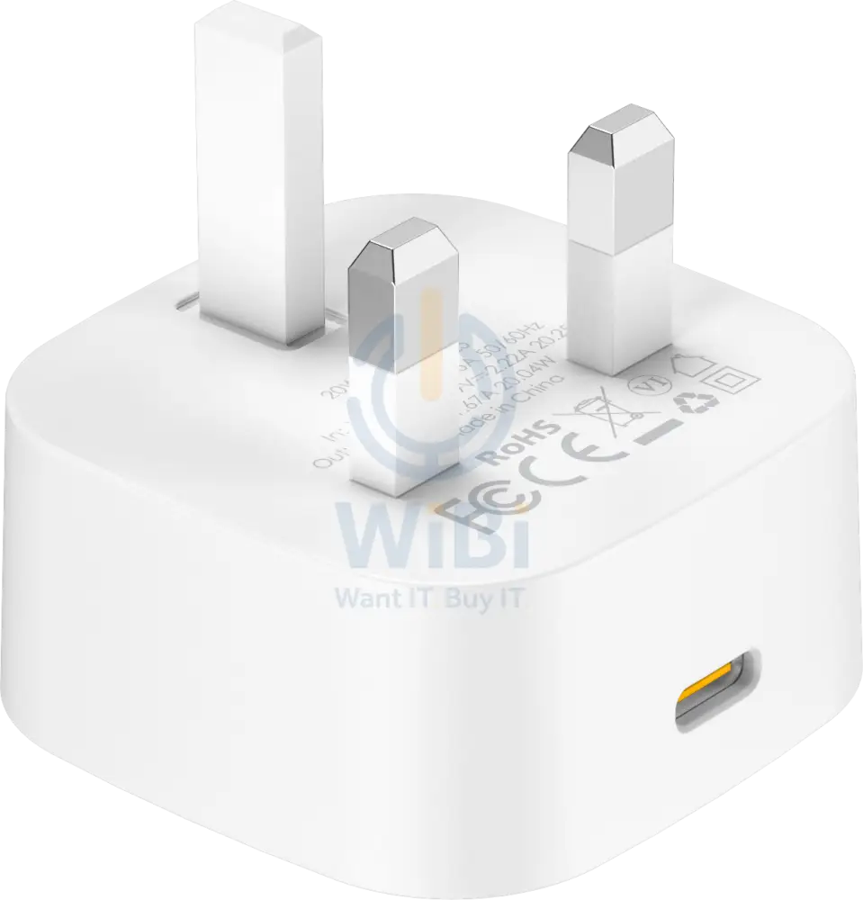 AUKEY PA-Y25 WH 20W Power Deliver USB C Mini Charger- White Accessories > Power Adapters