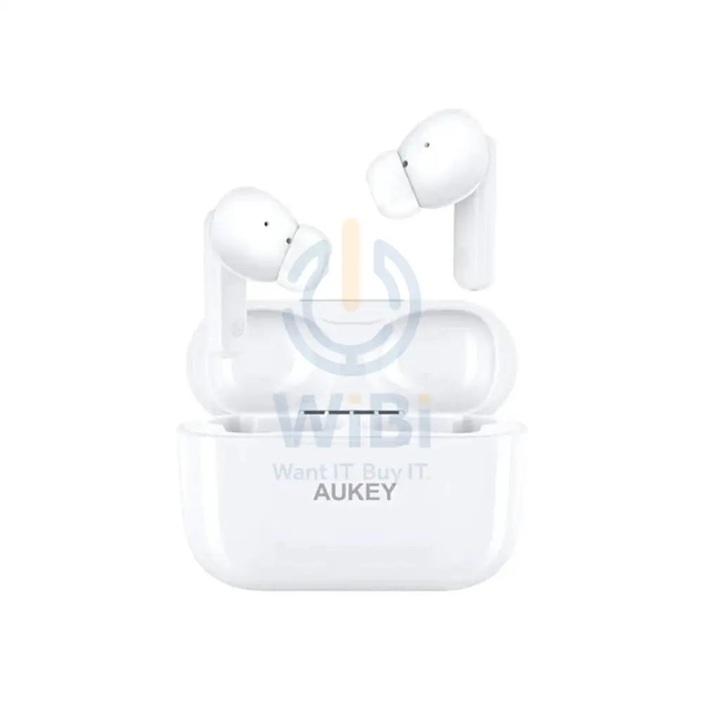 AUKEY True Wireless Earbuds with ANC - 5.2 / 10m / White Accessories > Audio > Headphones