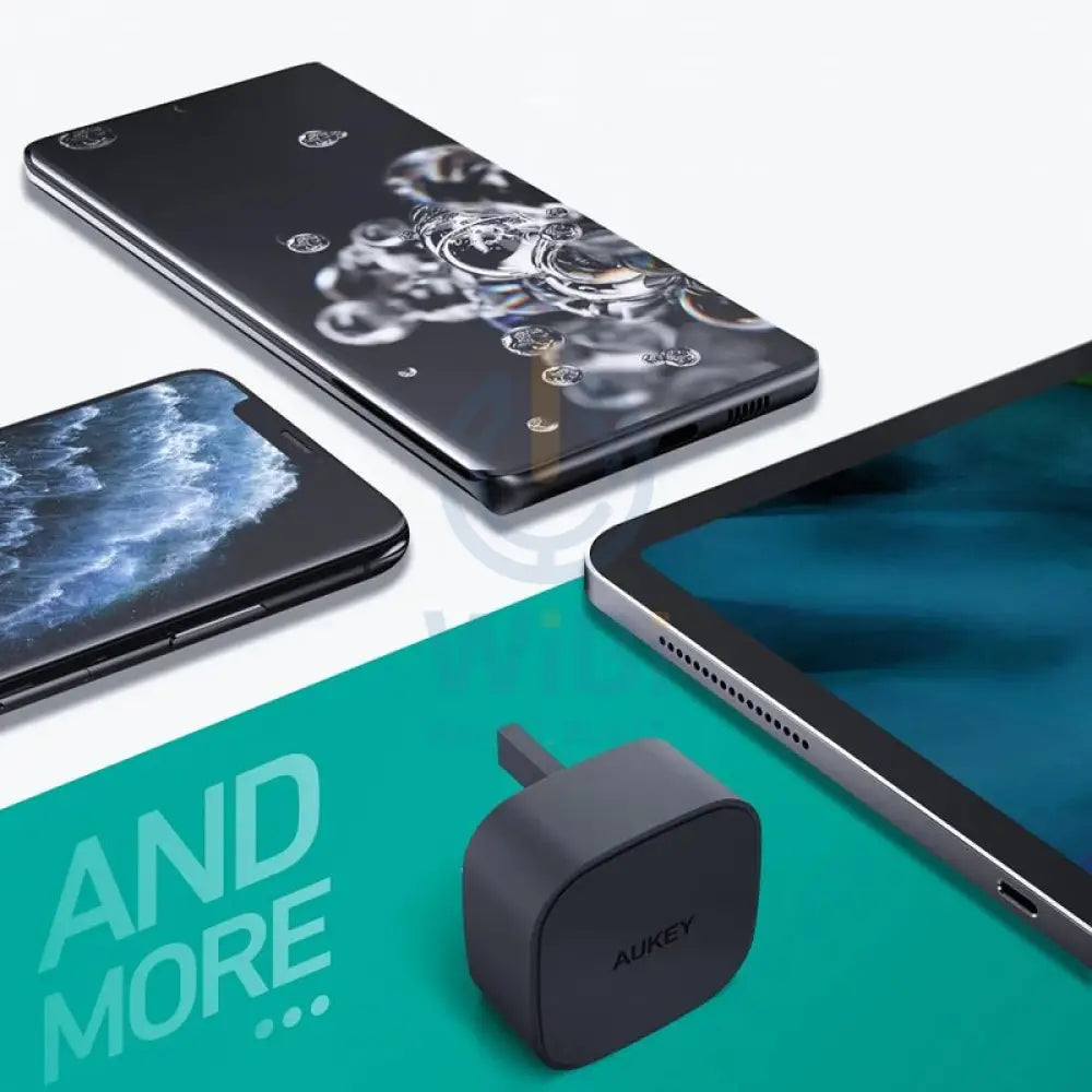 AUKEY USB-C Mini Adapter - 20W / Black Accessories > Power Adapters