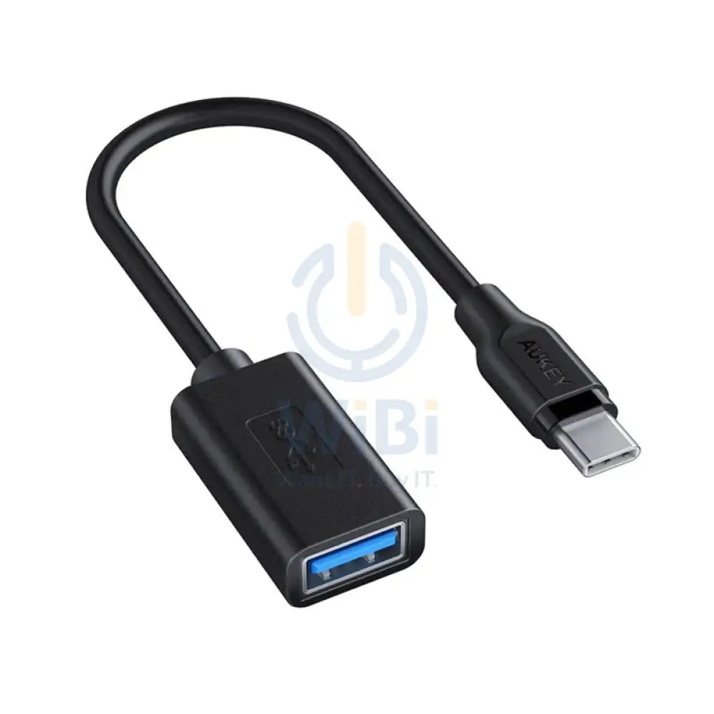 AUKEY USB-C to USB-A Adapter - 0.15m / Black Accessories > Cables & Converters > Cables > Offer Zone