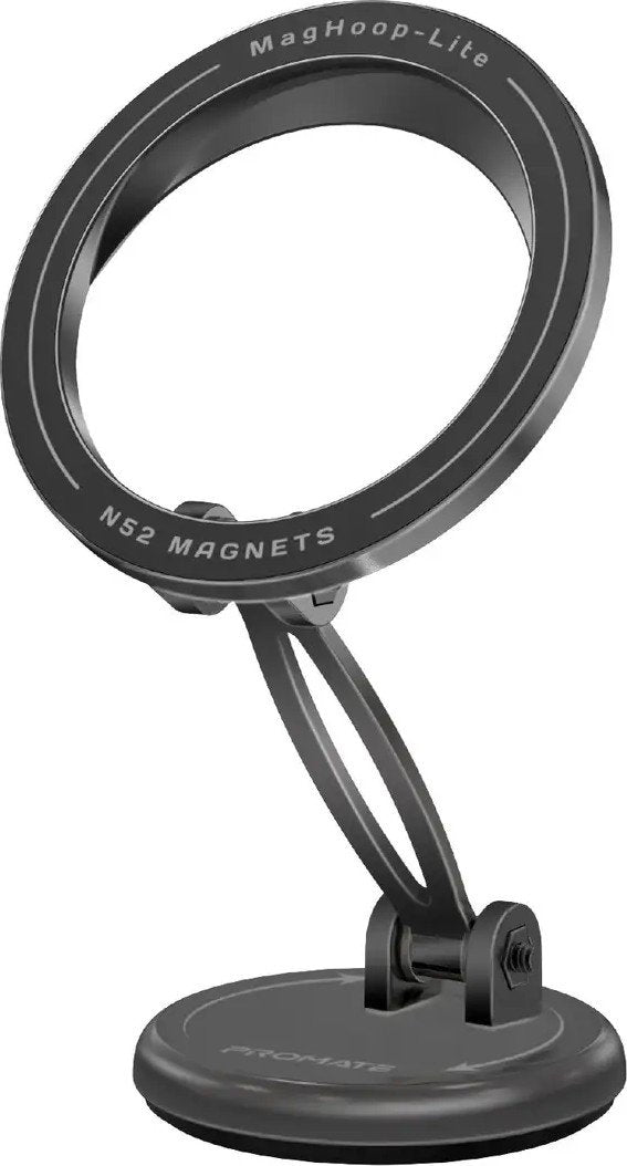 Promate 360° Cradleless MagSafe Compatible Smartphone Mount - Black