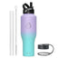 Buzio Trophy Series Water Bottle for Car 1.2L - Pink Green