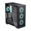 APNX CREATOR C1 V1 ARGB Fan x 4 Mid Tower Case - Black