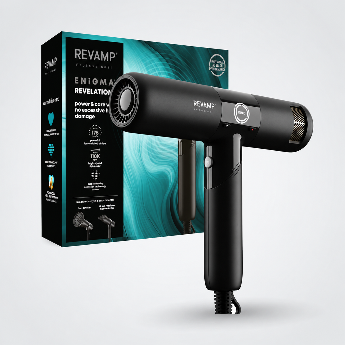 Revamp - Enigma Revelation Hair Dryer - DR-6500-GC