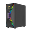 Aerocool Cronus ARGB Mid-Tower Gaming Case - Black