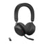 Jabra Evolve2 75 MS Stereo USB-A Headphone with Charging Stand - Wireless / Black