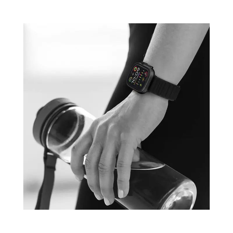 Porodo Lumina Ultra Watch - 2.2’’ AMOLED / Bluetooth / Black Smart Watches