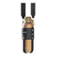 LePresso ThermaTrail Thermos Bottle with Crossbody Strap - Gold