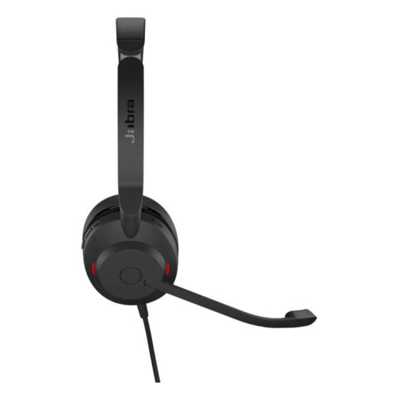 Jabra Evolve2 30 SE UC Stereo Headphone - Wired / USB-C/A / Black