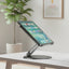Mowsil Adjustable Laptop Stand for Desk & Tablet - Silver
