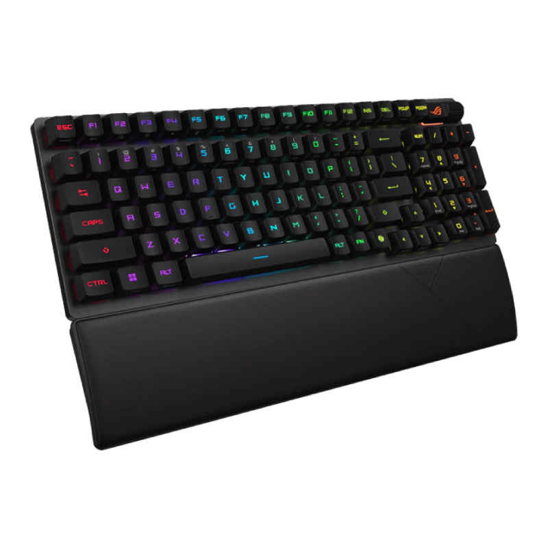 ASUS X902 SCOPE II 96 RX Wireless ABS Keycaps Gaming Keyboard Arabic - Black