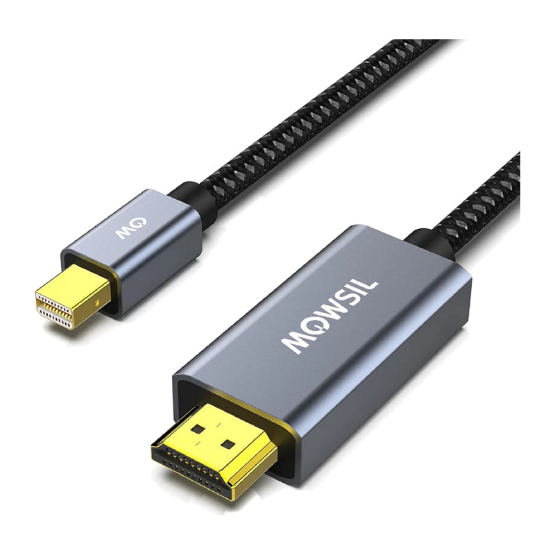كابل موصيل ميني ديسبلاي بورت إلى HDMI، بدقة 4K / بطول 2 متر