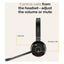 Jabra Evolve 65 TE UC Stereo Headphone - Wireless / Black