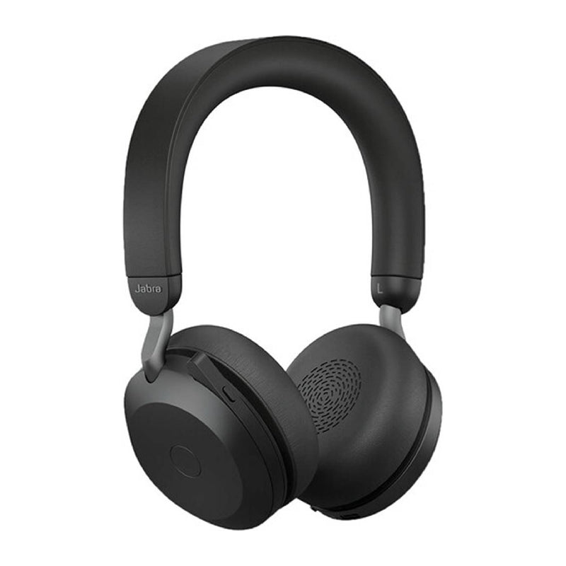 Jabra Evolve2 75 MS Stereo USB-C Headphone with Charging Stand - Wireless / Black