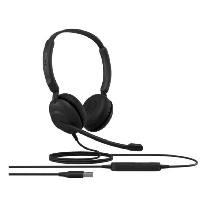 Jabra Evolve 10 Stereo Headphone - Wired / USB-A / Black