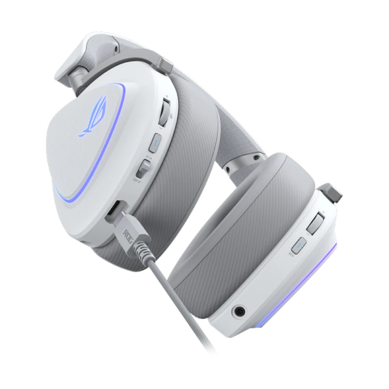 ASUS ROG DELTA II Gaming Headphone - Wireless / White