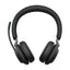 Jabra Evolve2 65 Link 380a MS Stereo Headphone - Wireless / Black