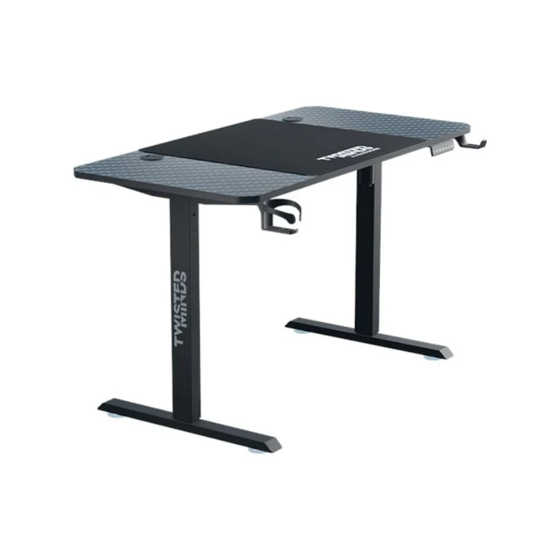 Twisted Minds Paradox Adjustable Gaming Desk - Black