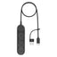 Jabra Engage 50 II USB-C/A UC Stereo with Engage 50 II Link Headphone - Wired / 1.6 Meter / Black