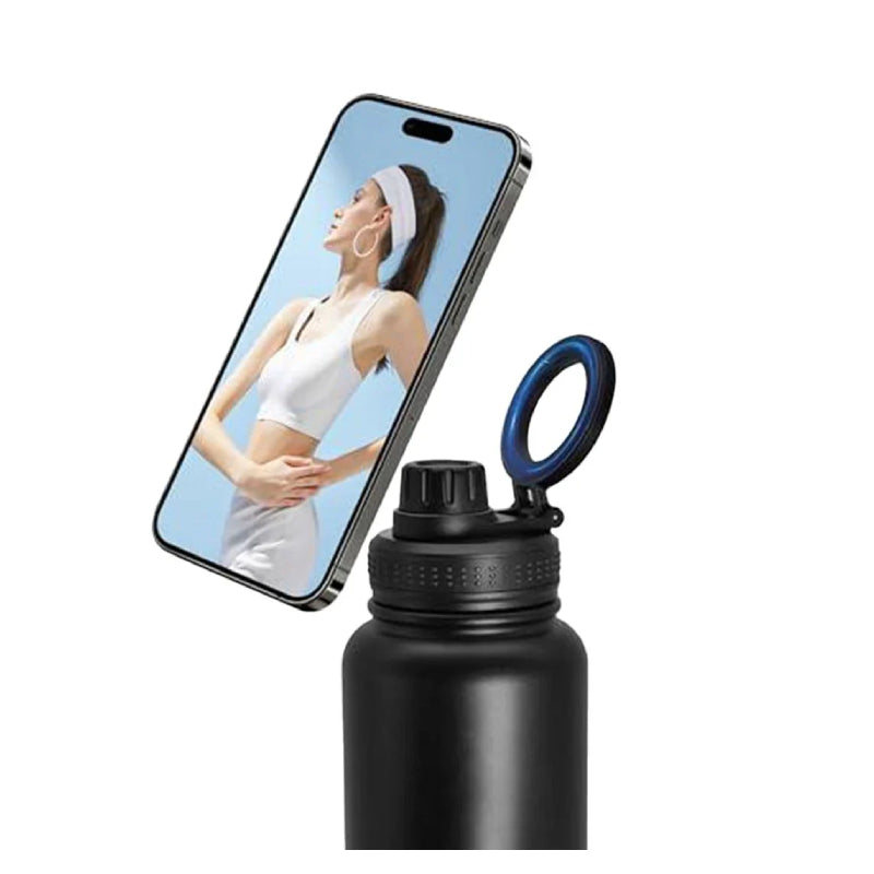 Emjoi MagSafe Stainless Steel Sport Bottle - 900ml / Black