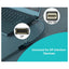Mowsil Mini DisplayPort to DisplayPort Adapter - 4K / Silver