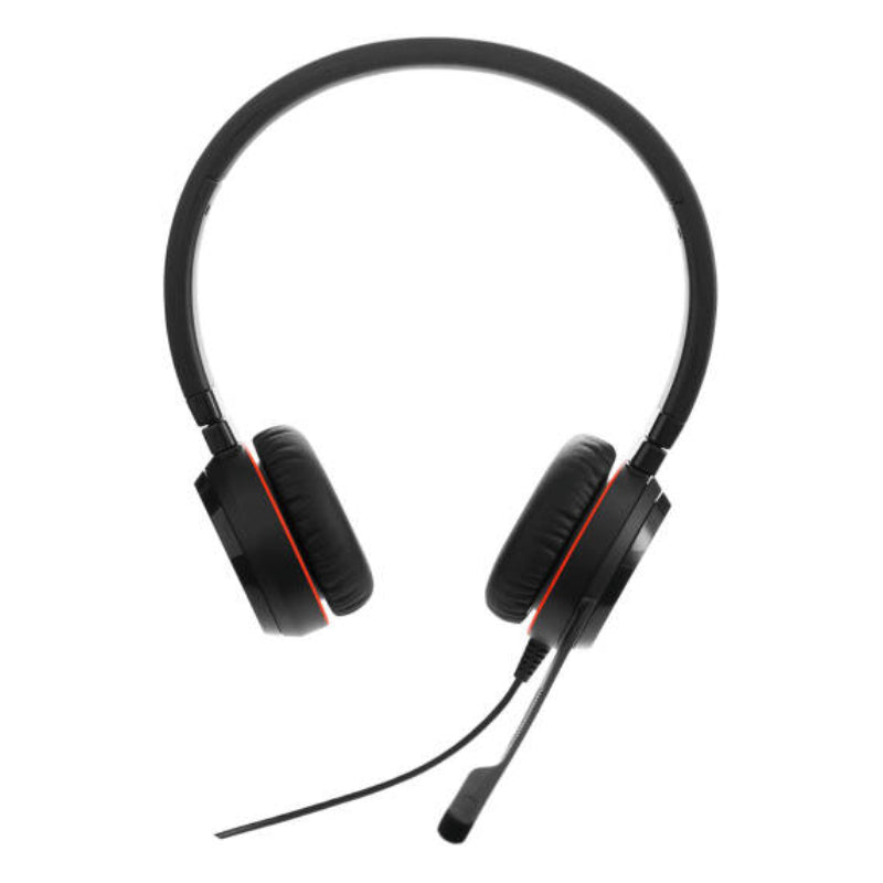Jabra Evolve 20SE MS Stereo Headphone - Wired / USB-C/A / Black